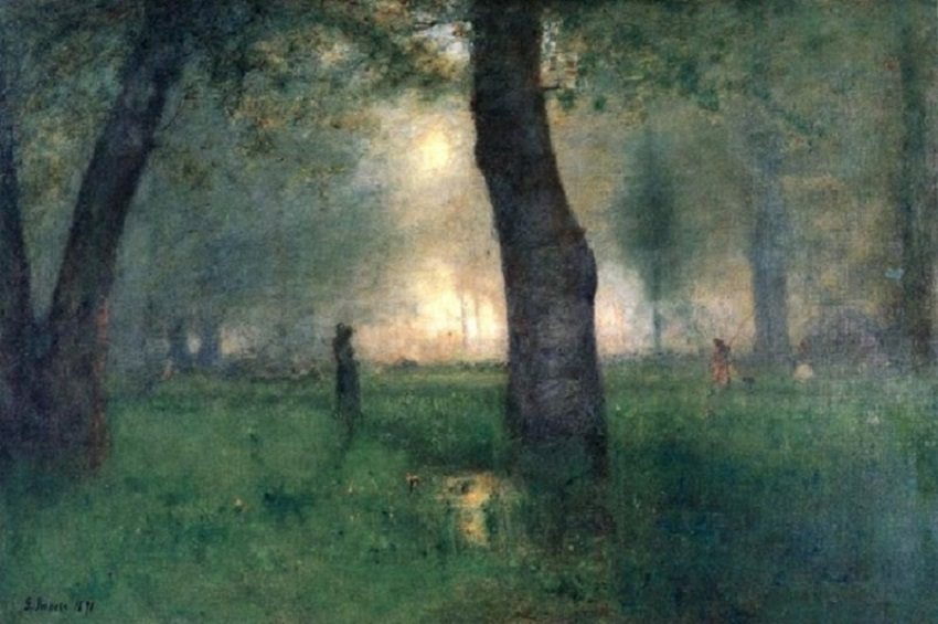 2 George Inness (1825-1894) The Trout Brook 1891
