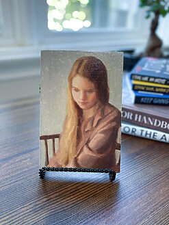 Alternative view of Study for Pensive